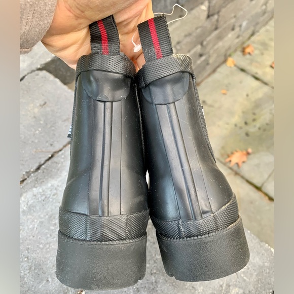 New in Box TRETORN LINA Faux Fur Lined Short Black Rain Boots,7 M Womens - Picture 8 of 15